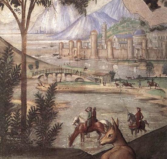 GHIRLANDAIO, Domenico Detail of Stigmata of St Francis China oil painting art
